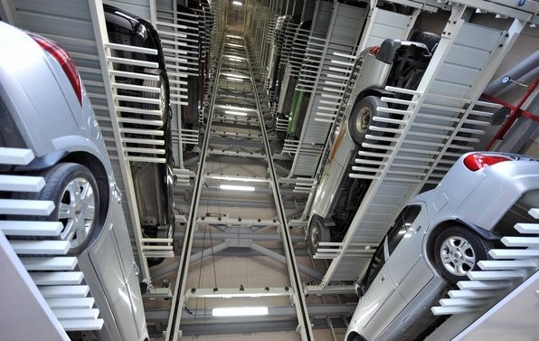 立体停车塔（梳齿式）